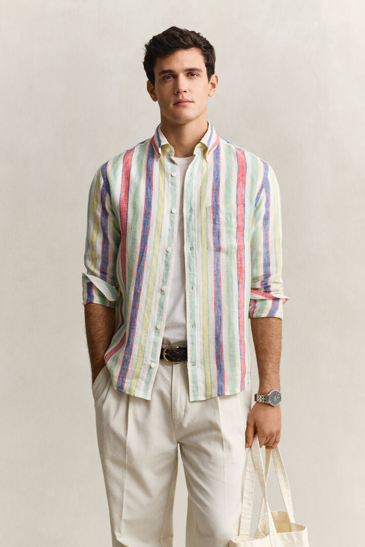 Gant Multistripe RF Linen Shirt 1774626797_7128_019038_MULTICOLOUR_alternate
