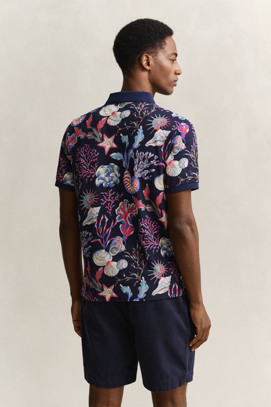 Gant Printed Polo Shirt 1774630912_7244_018904_CLASSIC_BLUE_alternate