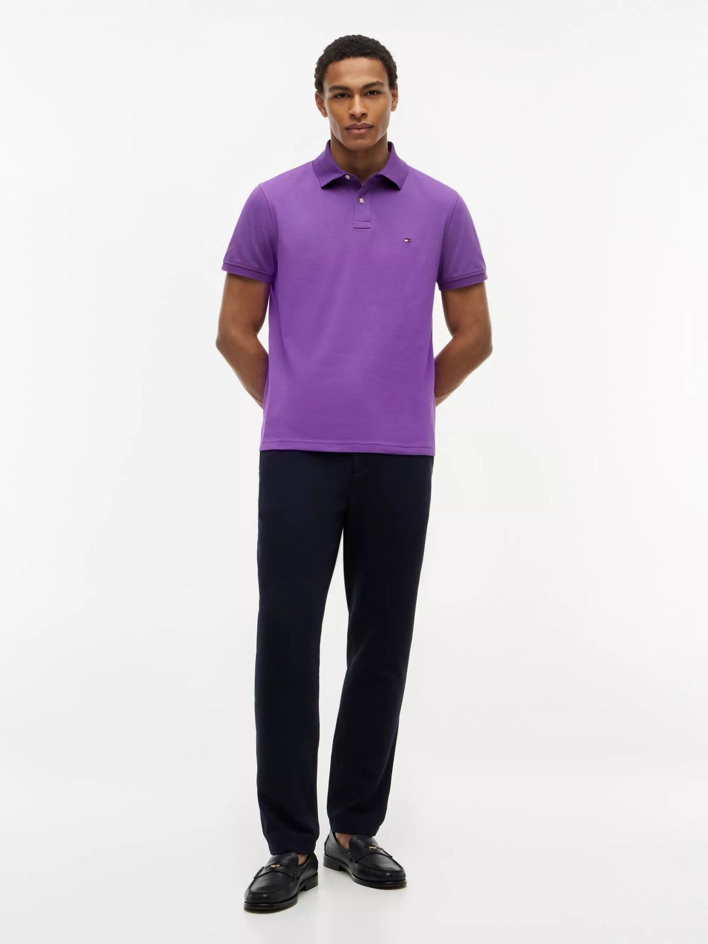 1985 Heritage Organic Cotton Polo – Elevated Essentials 26-PUR 1778143152_4577_019298_PURPLE_alternate