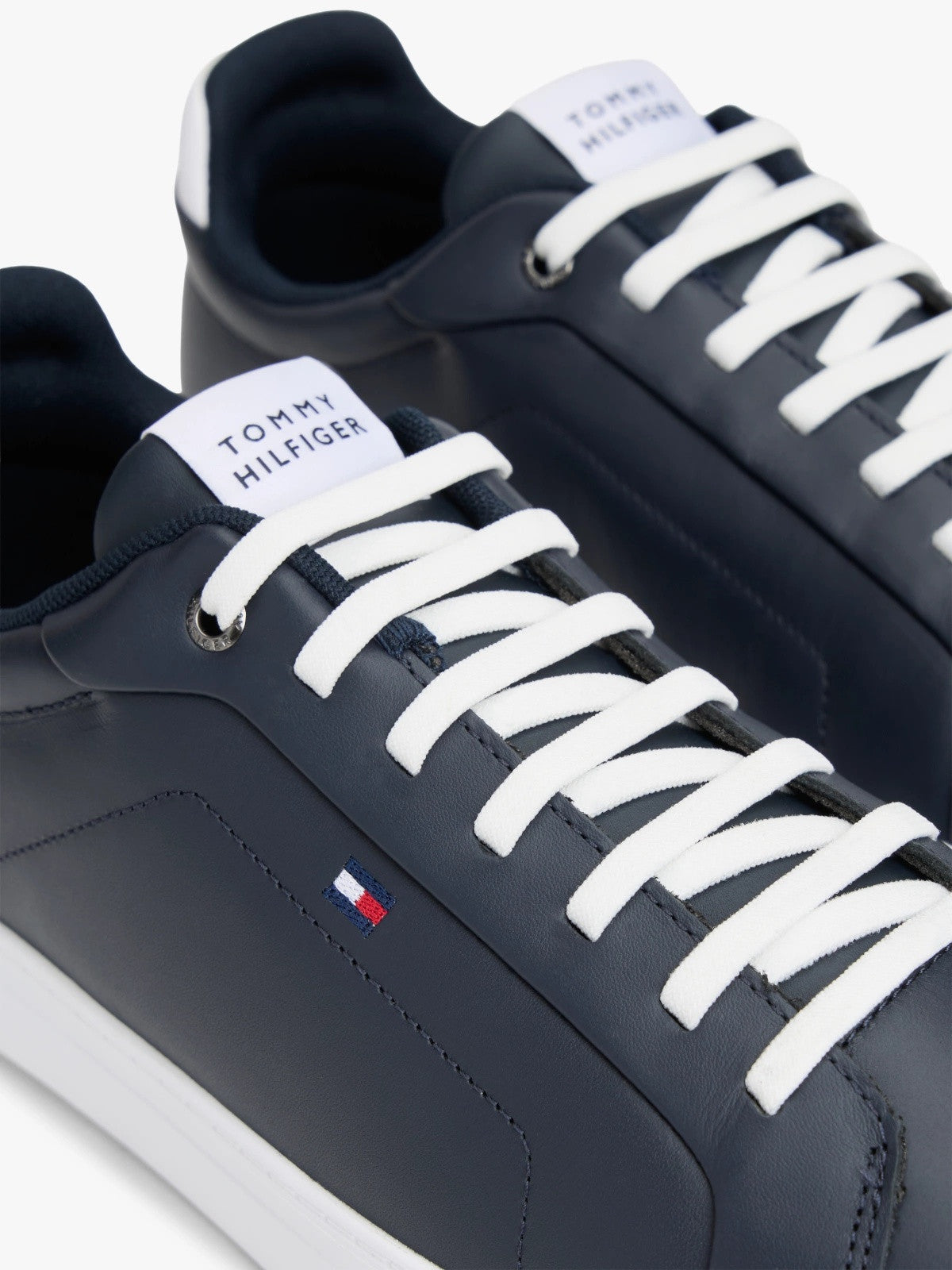 Tommy Hilfiger Icon Court Light Embossed Leather Sneakers-DESERT SKY 1778487765_4705_019146_DESERT_SKY_alternate