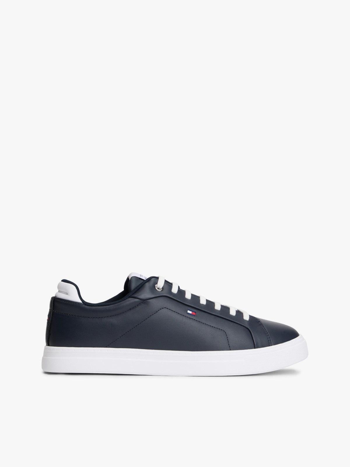 Tommy Hilfiger Icon Court Light Embossed Leather Sneakers-DESERT SKY 1778487766_7261_019146_DESERT_SKY_alternate