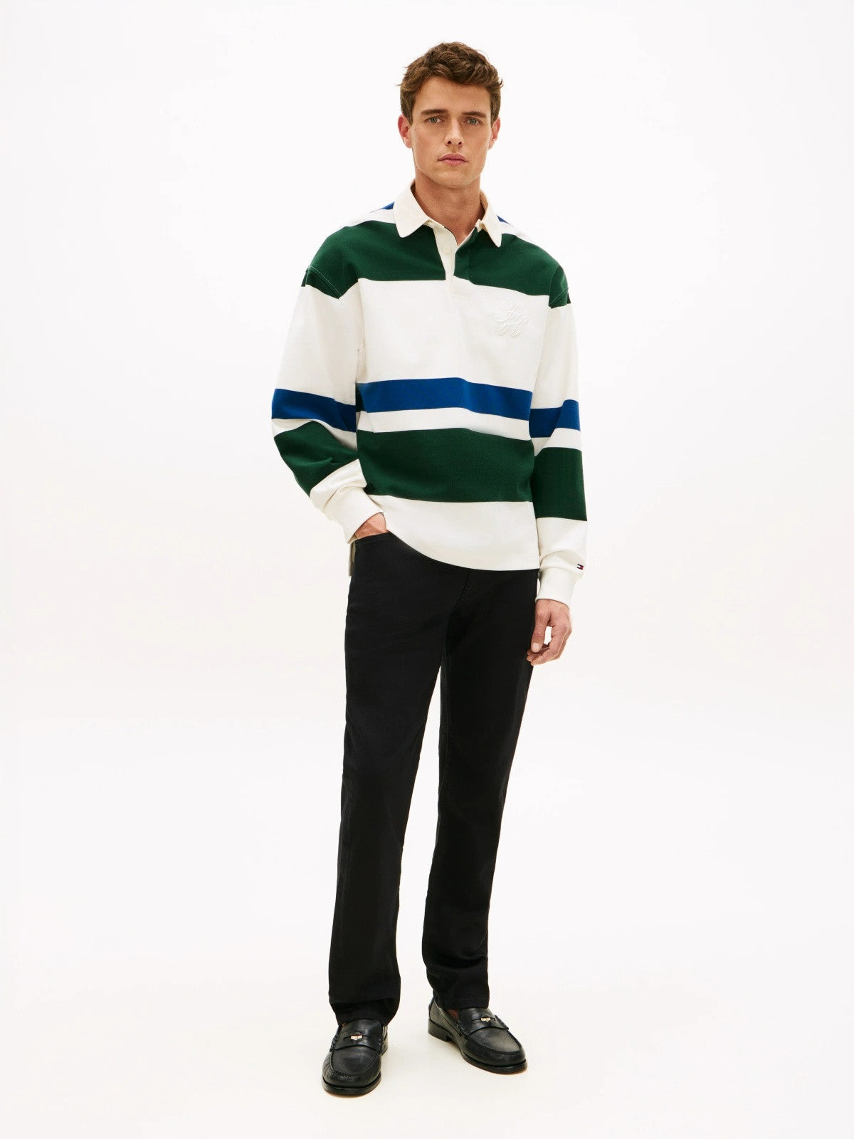 Tommy Hilfiger New York Label Denton Slim Straight Jeans - Black 1778490495_0984_019134_SHORT_alternate