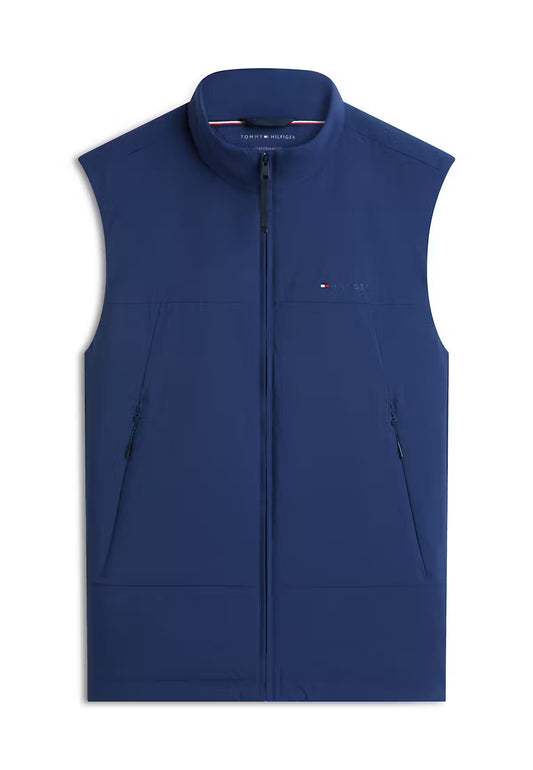 Tommy Hilfiger Lightweight Nylon Vest - Blue-CARBON NAVY 1778589047_7738_019037_CARBON_NAVY_alternate