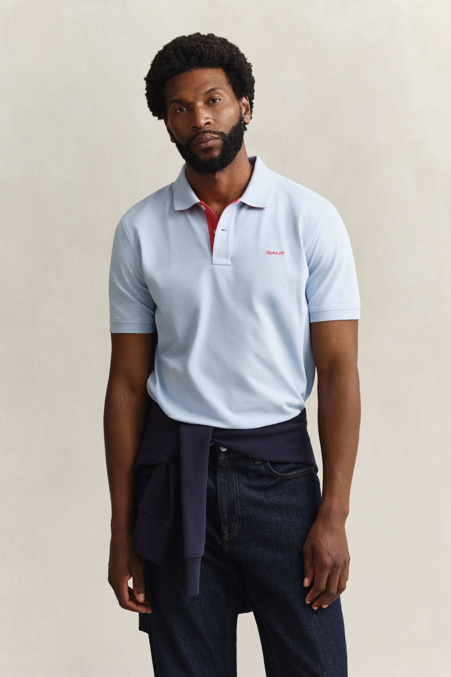 GANT Contrast Piqué Polo Shirt - Fresh Blue-LIGHT BLUE 1779090580_5511_018897_LIGHT_BLUE_alternate