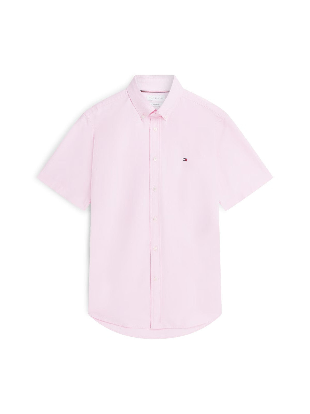 Tommy Hilfiger Heritage Oxford Regular Fit Short Sleeve Shirt — Rose Petal-ROSE 1779787510_7223_019394_ROSE_alternate