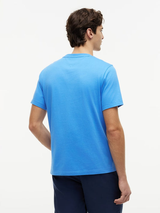 Tommy Hilfiger Essential Seasonal Regular Fit Solid Tee — Sky Blue 1779794892_3404_019301_BLUE_alternate