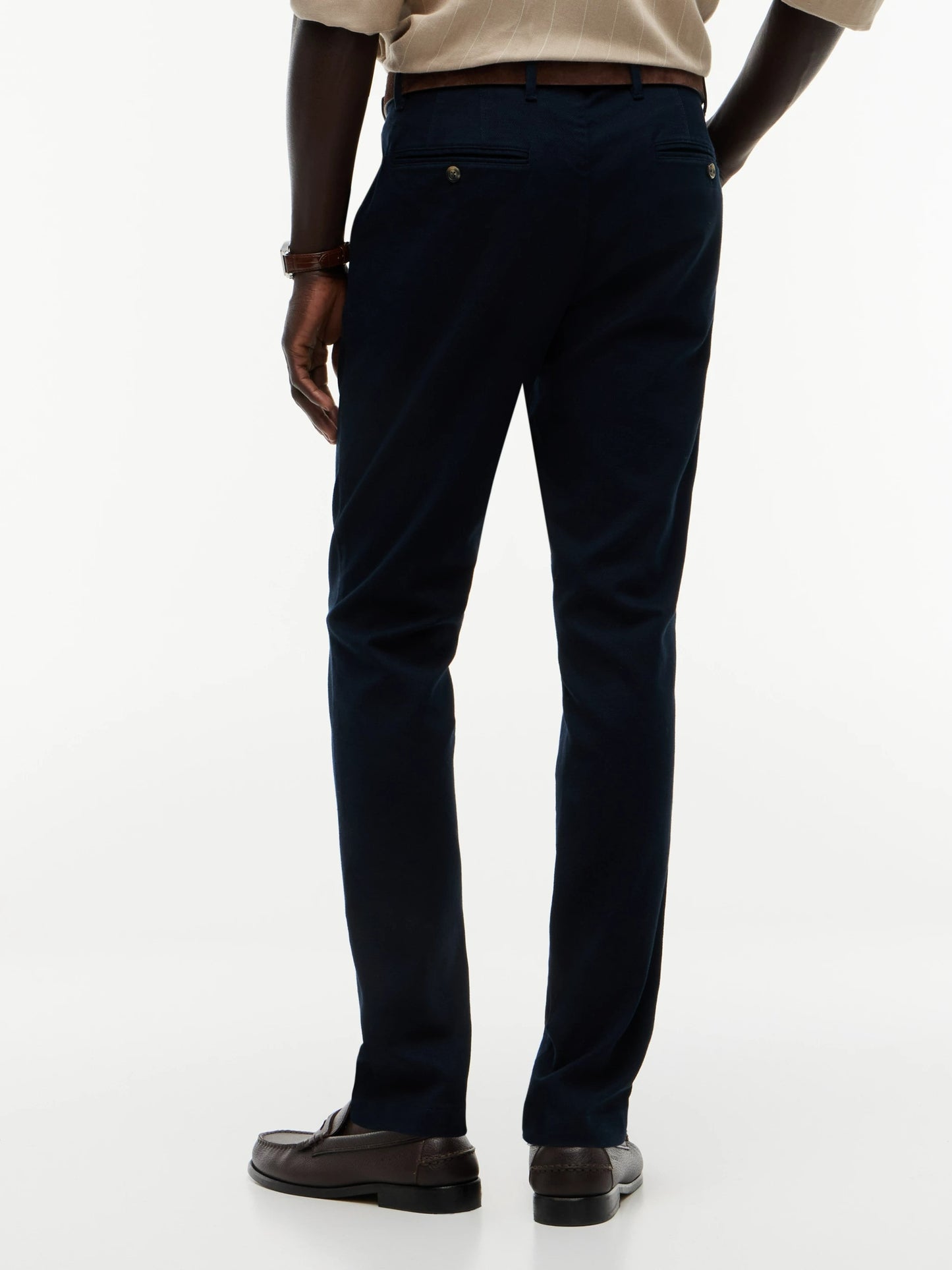 Tommy Hilfiger Bleecker Open Structure Trousers - Desert Sky-SHORT 1780663685_8262_019473_SHORT_alternate