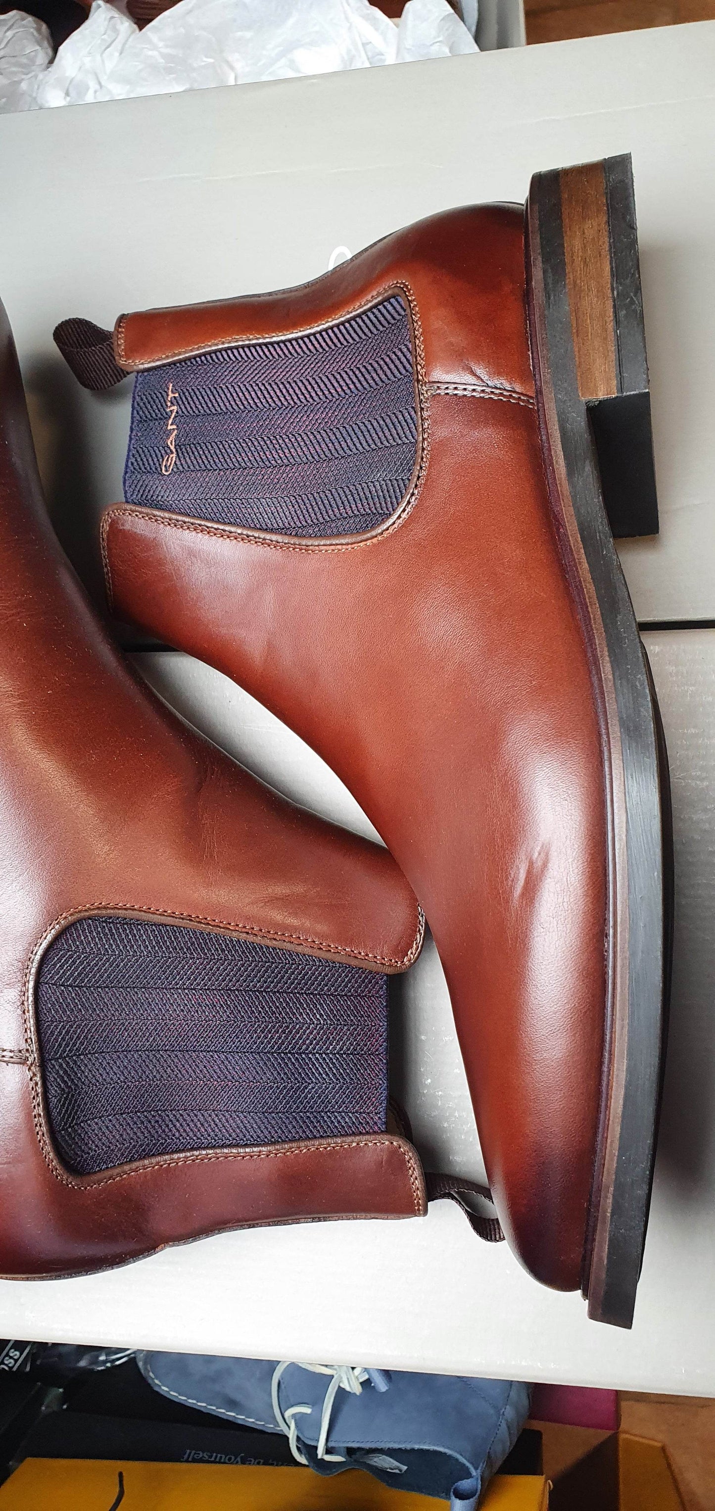 Gant St Akron Boots 21651043 - Cognac 20250527_085443