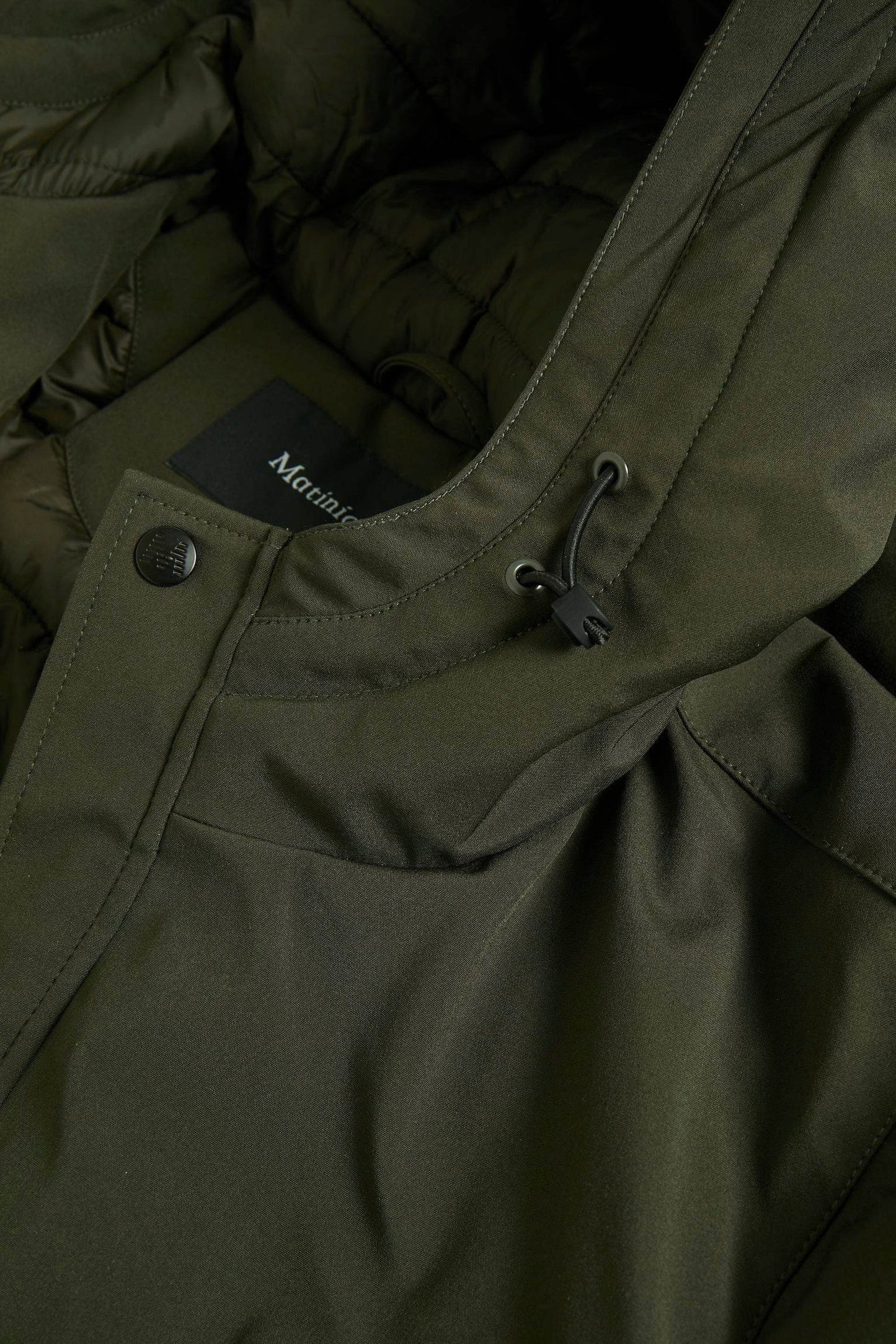 Matinique Madeston Coat - Dark Olive 30205571300583-11
