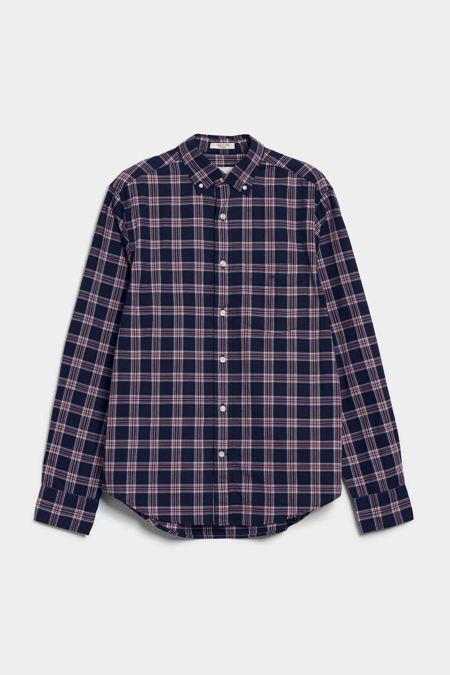 Gant Reg UT Archive Oxford Check Shirt - Classic Blue 3230177-409-4