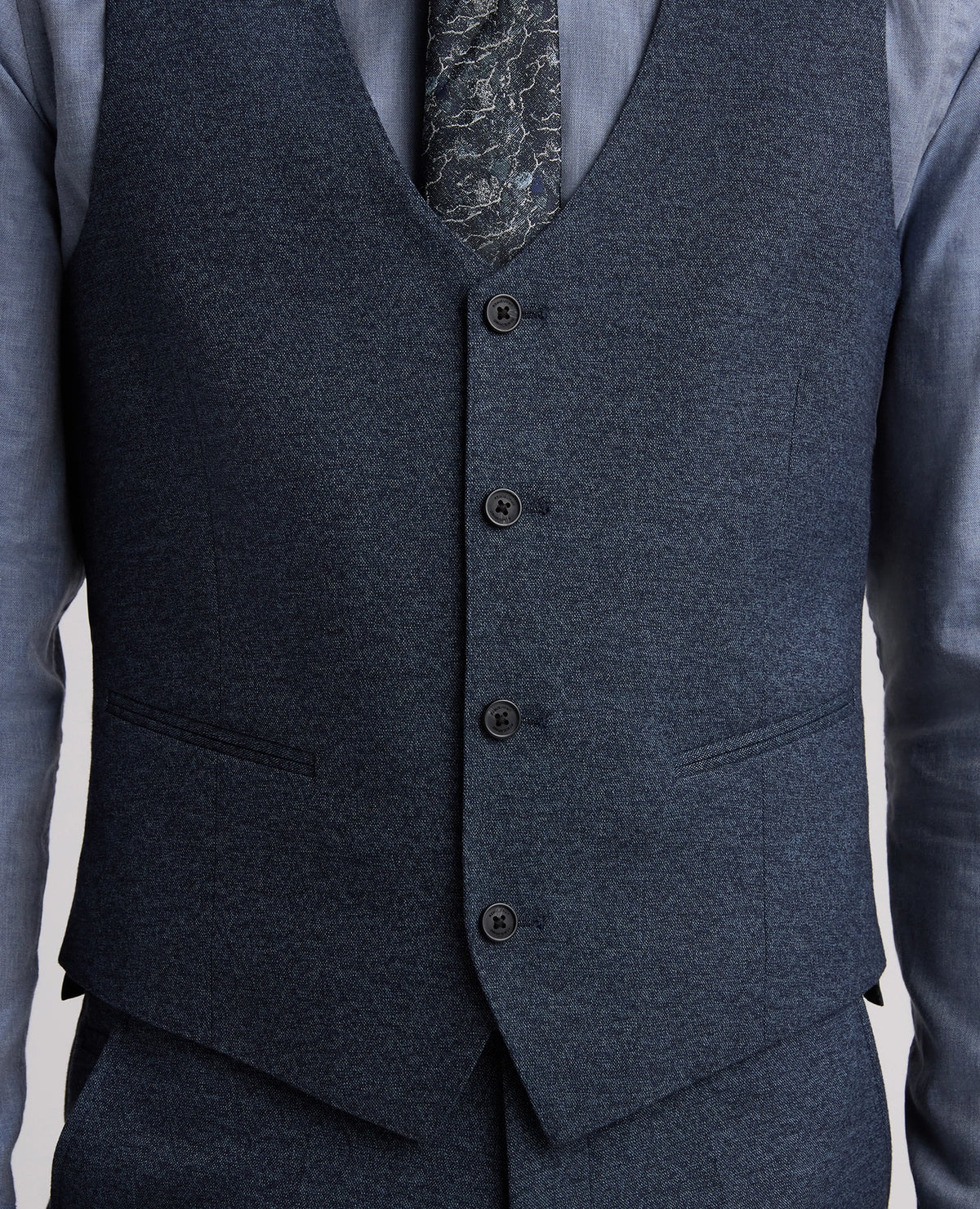 Remus Uomo Monza J Waistcoat - Blue 4_52744_27_04_1