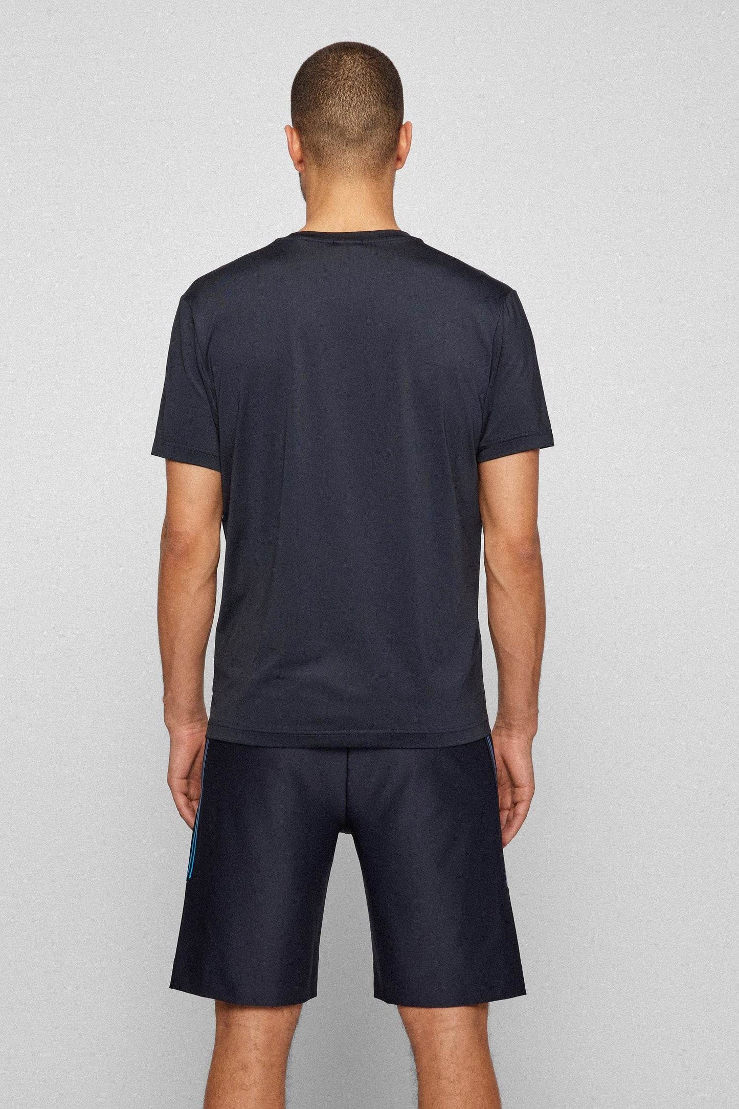 Hugo Boss Tee Gym Tshirt - Dark Blue 50466198-3