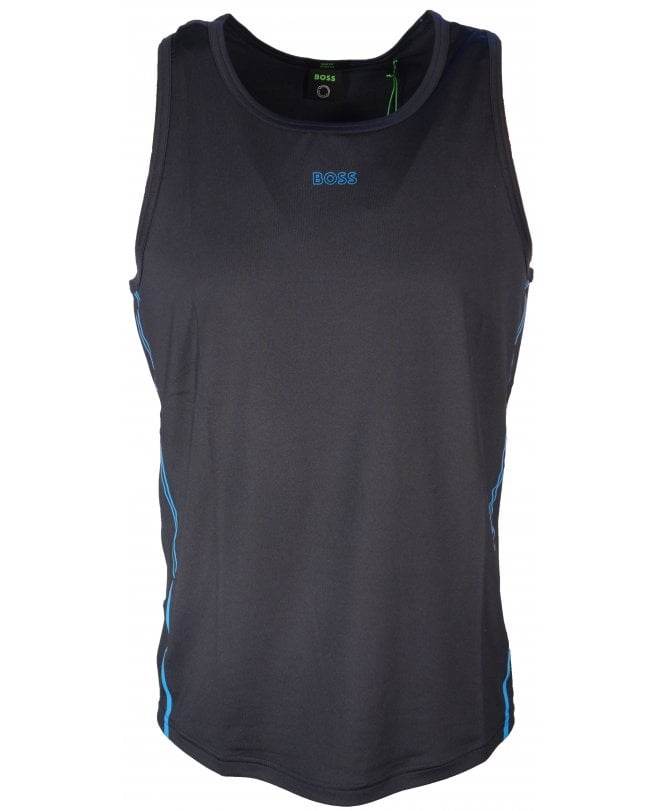 Hugo Boss Taank Gym Singlet - Dark Blue 50466199-Darkblue-1