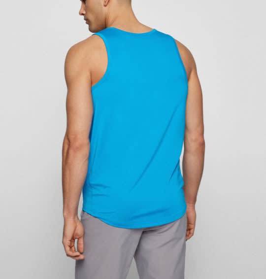 Hugo Boss Taank Gym Singlet - Blue 50466199-blue-2