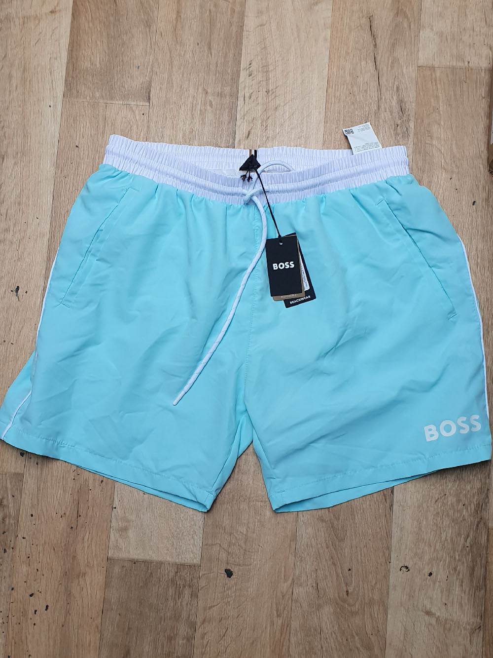 Hugo Boss StarFish Swim Shorts - Open Green 50469302
