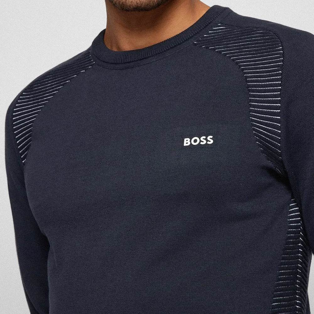 Hugo Boss Ramal Crew Sweater - Dark Blue 50471789-db-4