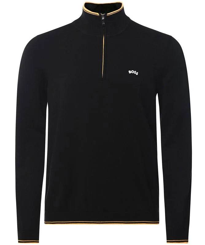 Hugo Boss Zitom_w22 Half-zip - Black 50475096-001-5