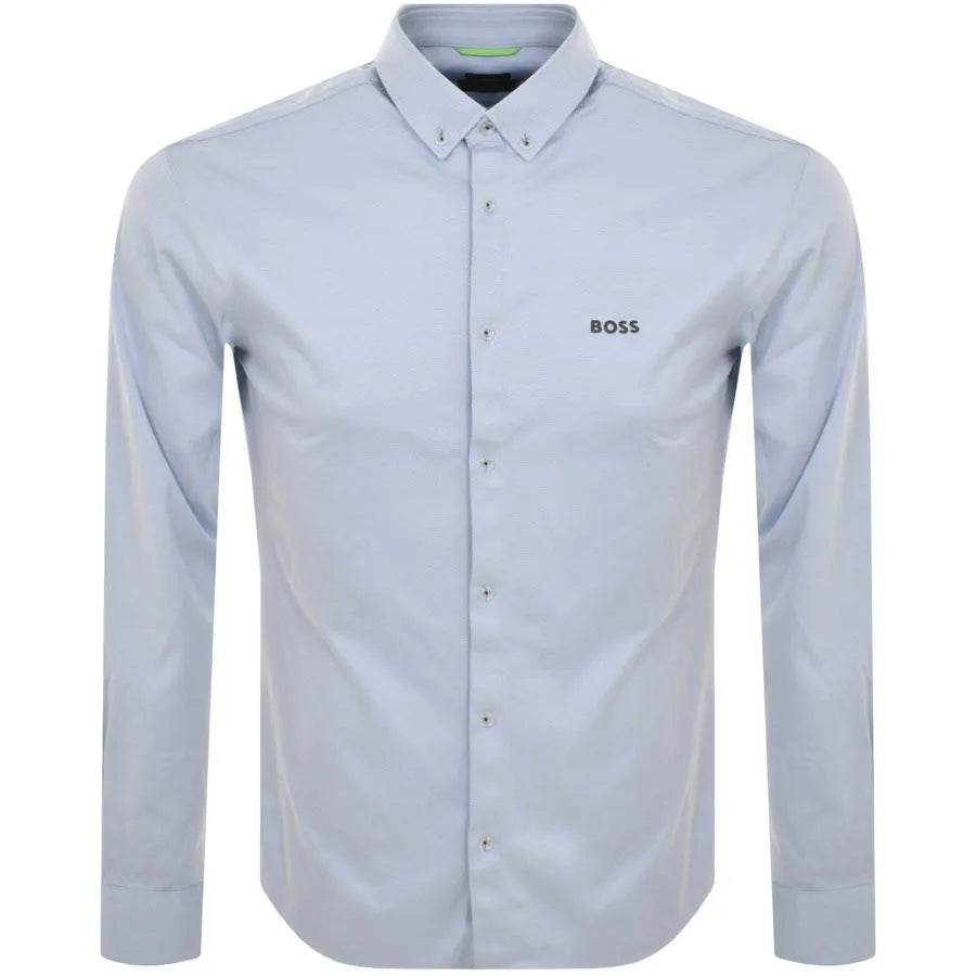Hugo Boss Biado R Long Sleeved Shirt - Light Blue 50483726-453-1