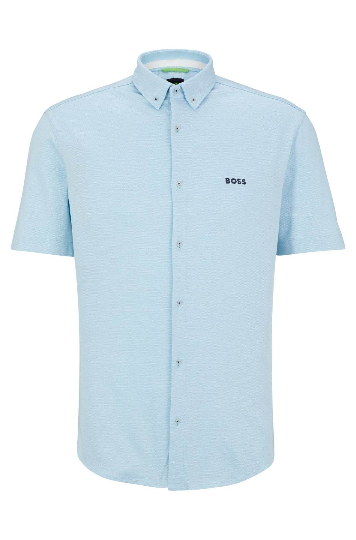 Hugo Boss Biadia R Short Sleeve Shirt - Light Blue 50487500-451
