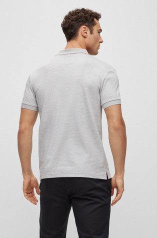 Hugo Boss Paddy 3 Jersey Polo - Light Grey 50488801-2