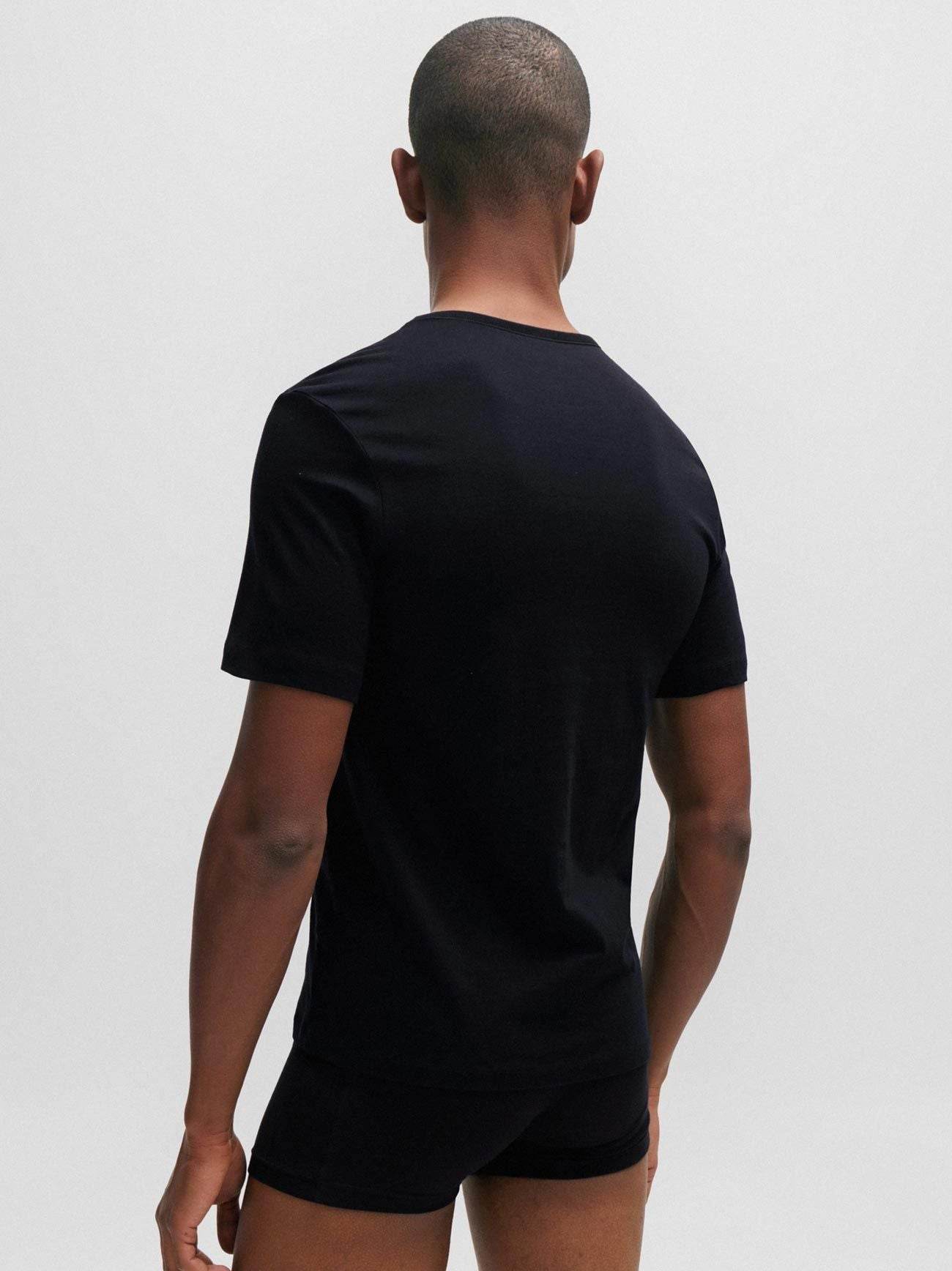 Hugo Boss Mens Open Miscellaneous 3-Pack Classic T-Shirt - Multi Color 50509255_982-4