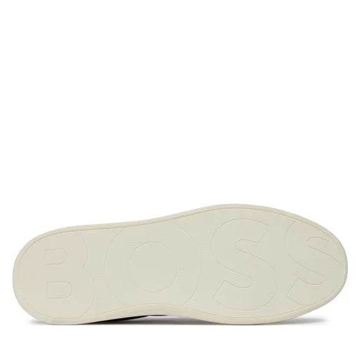 Hugo Boss Clint Cupsole Trainers With Signature Stripe - Dark Blue 50512177-401-2