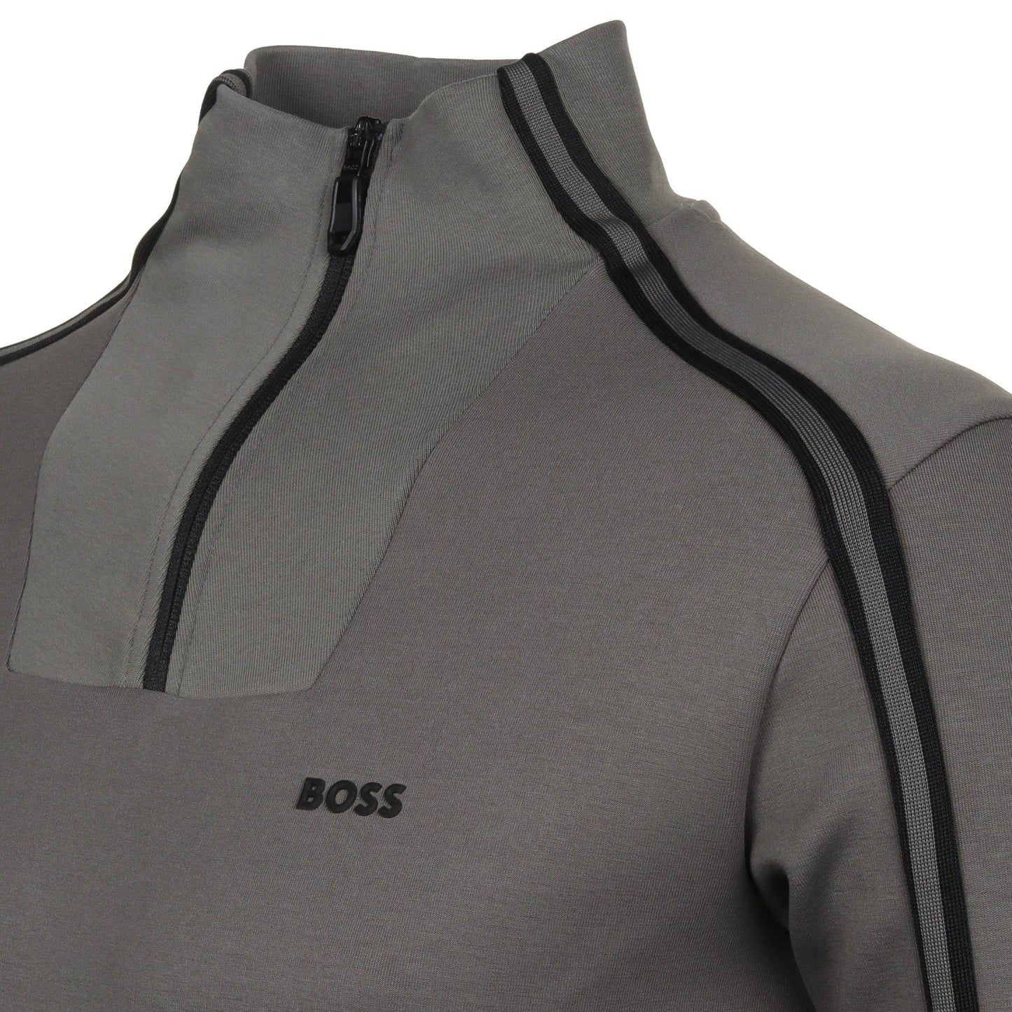 Hugo Boss Sweat 1 Half Zip Sweater - Charcoal 50523911-056-3
