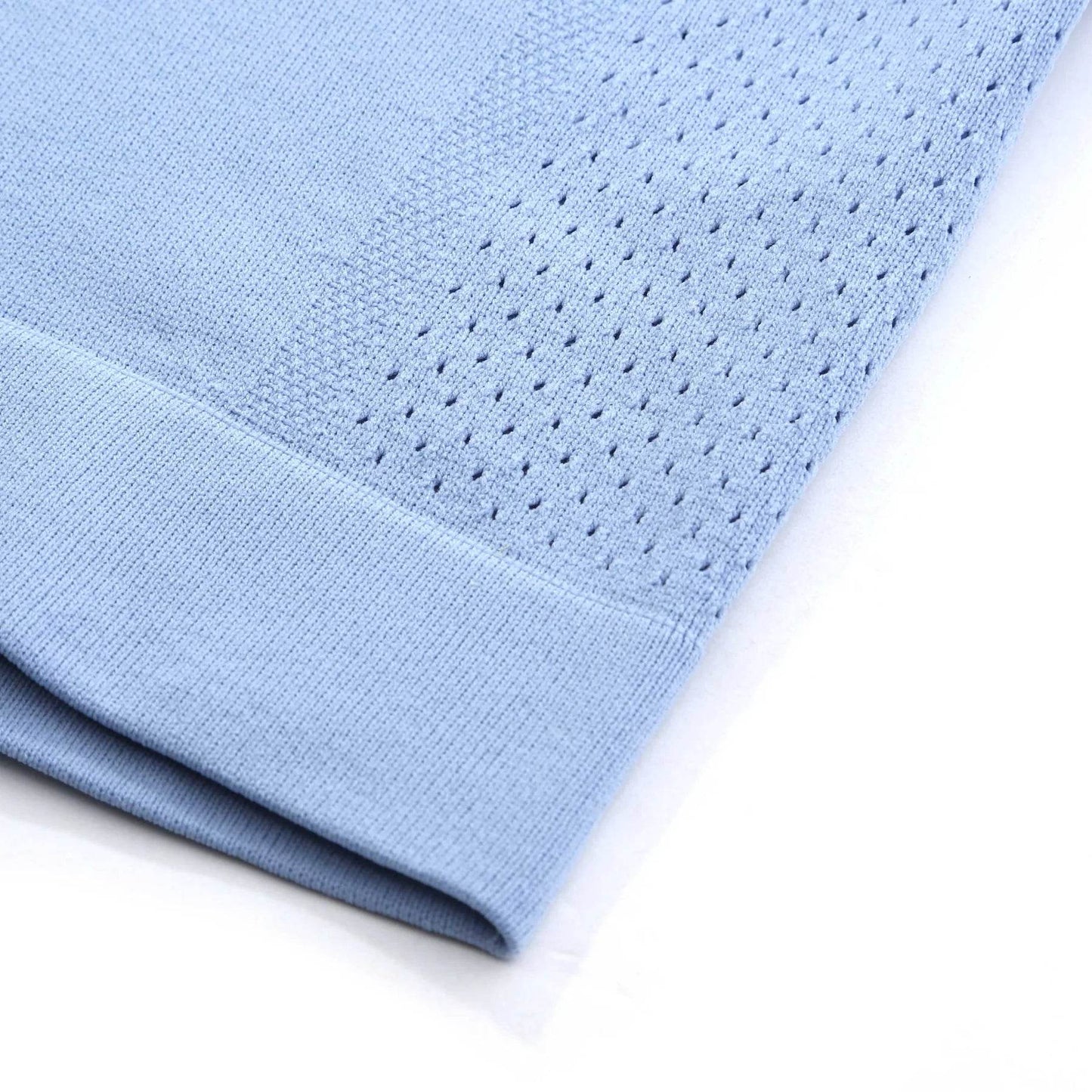 Hugo Boss Boss K_Seamless Tech Zip Neck Sweater - Open Blue 50528783-498-5