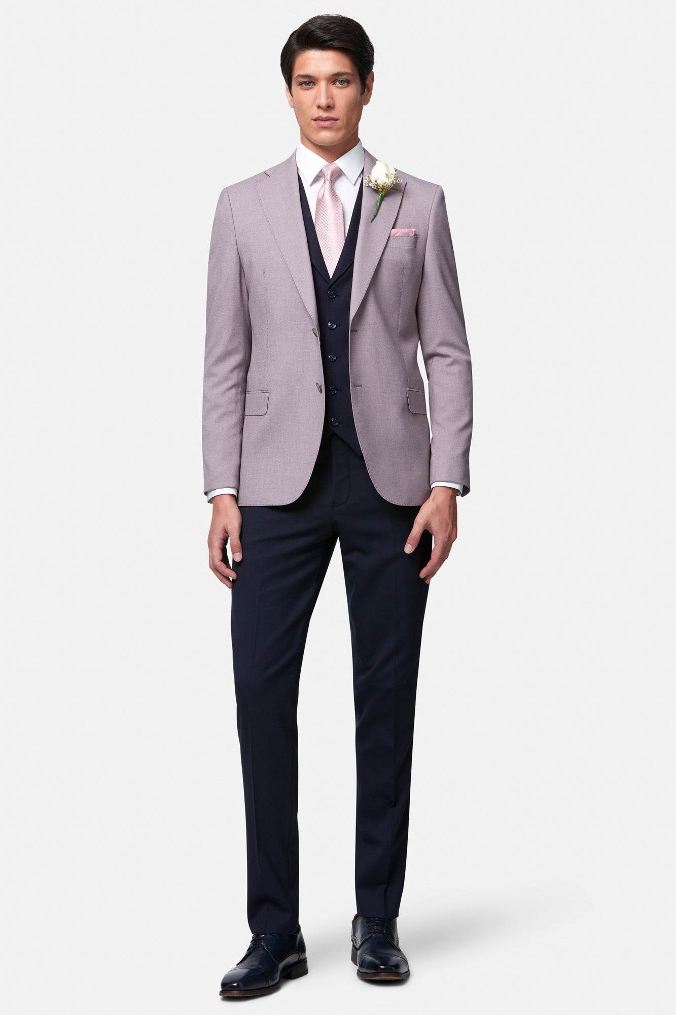 Albert Blush JKT | Albert Notch W/C AlbertBlush_AustinNavyNotch_0011