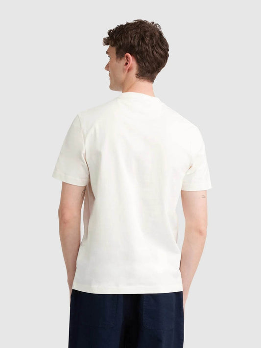 Farah Danny Regular Fit Organic Cotton T-Shirt - Ecru F4KFD040_280-3