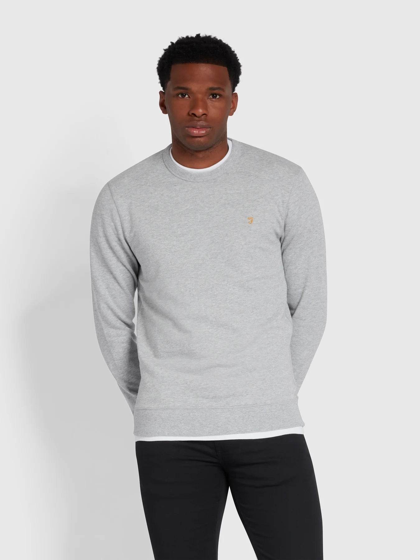 Light grey crew neck sweatshirt hotsell