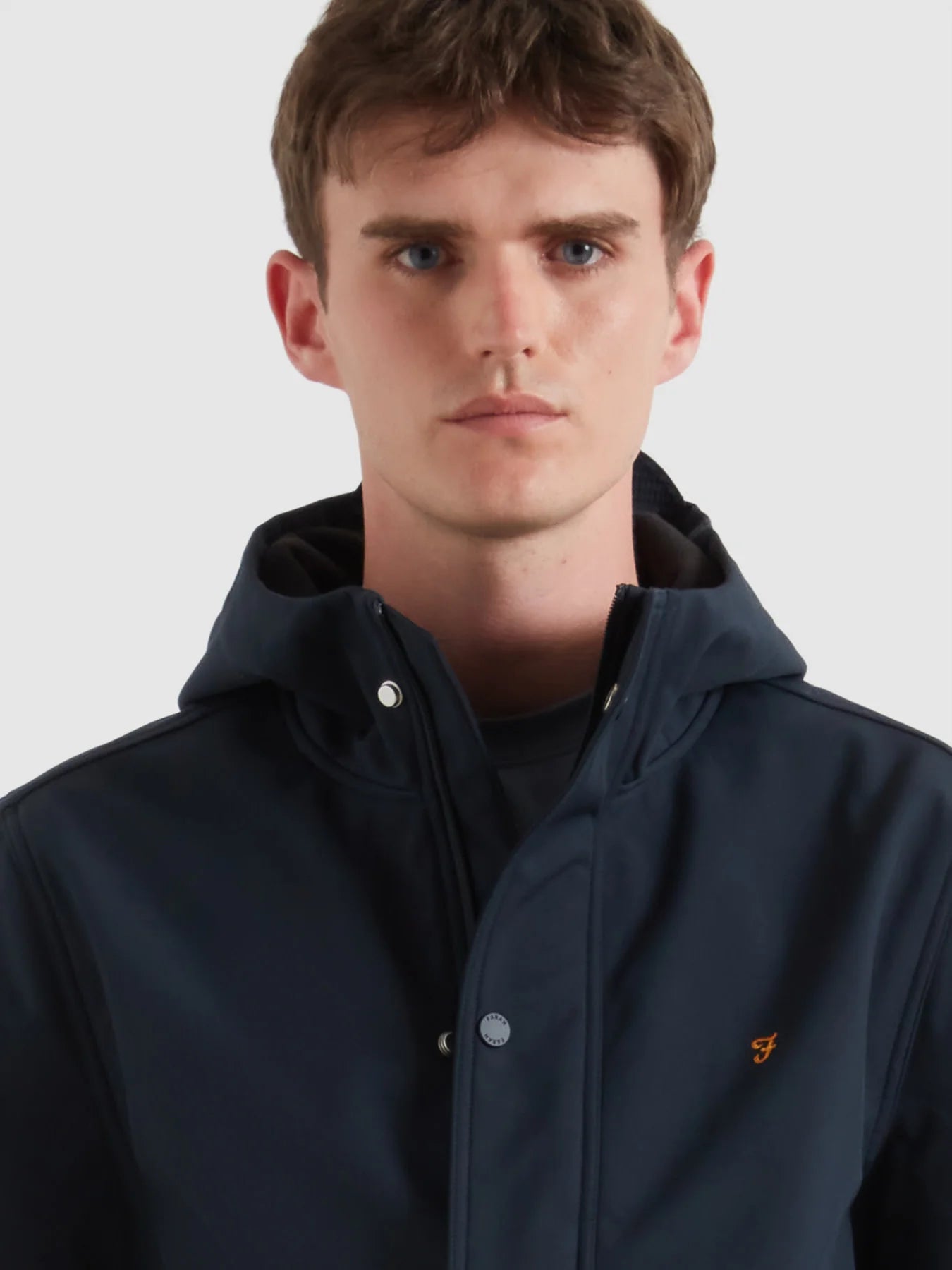 Farah Brydon Softshell Jacket - True Navy F4rff0304124