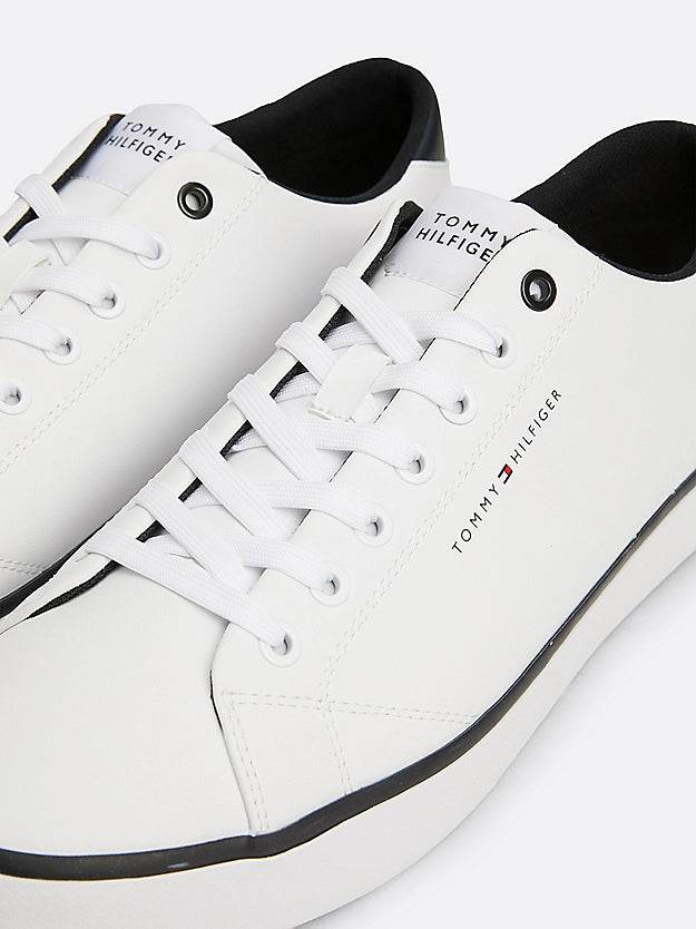 Tommy Hilfiger Colour-pop Logo Trainers - White FM0FM05041_YBS_alternate5