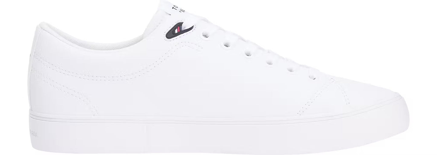 Tommy Hilfiger Th Hi Vulc Core Low Lth Ii Ess snaker - White FM0FM05511YBS_I2_C6409
