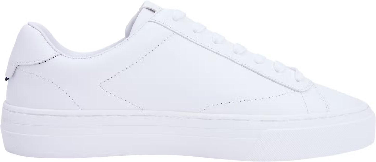 Tommy Hilfiger Premium Dress Cupsole Lth Snaker - White FM0FM05572YBS_I2_C6409