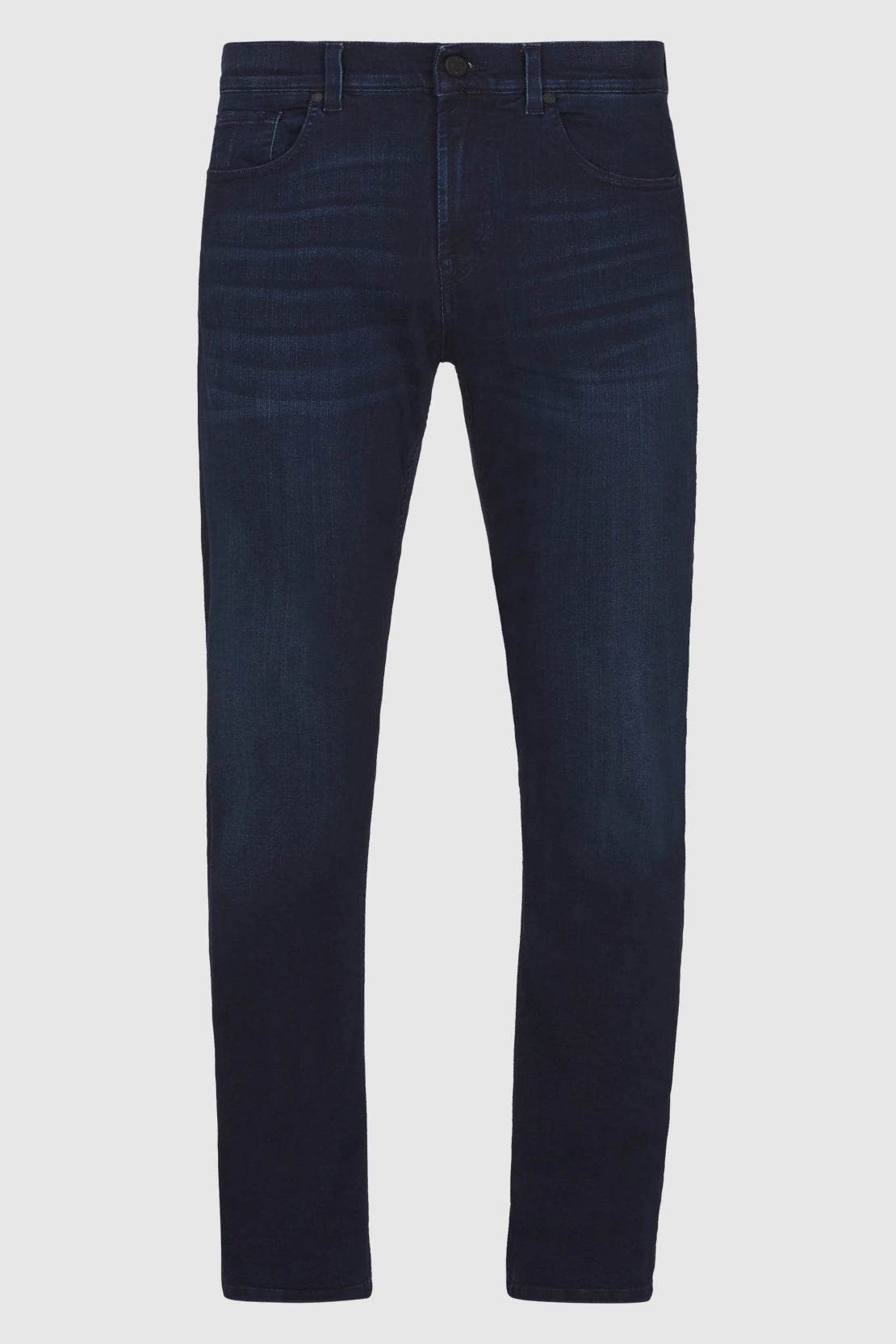 7 for All Mankind Slimmy Tapered Luxe Performance Plus - Deep Blue JSMXA230IP_6_3