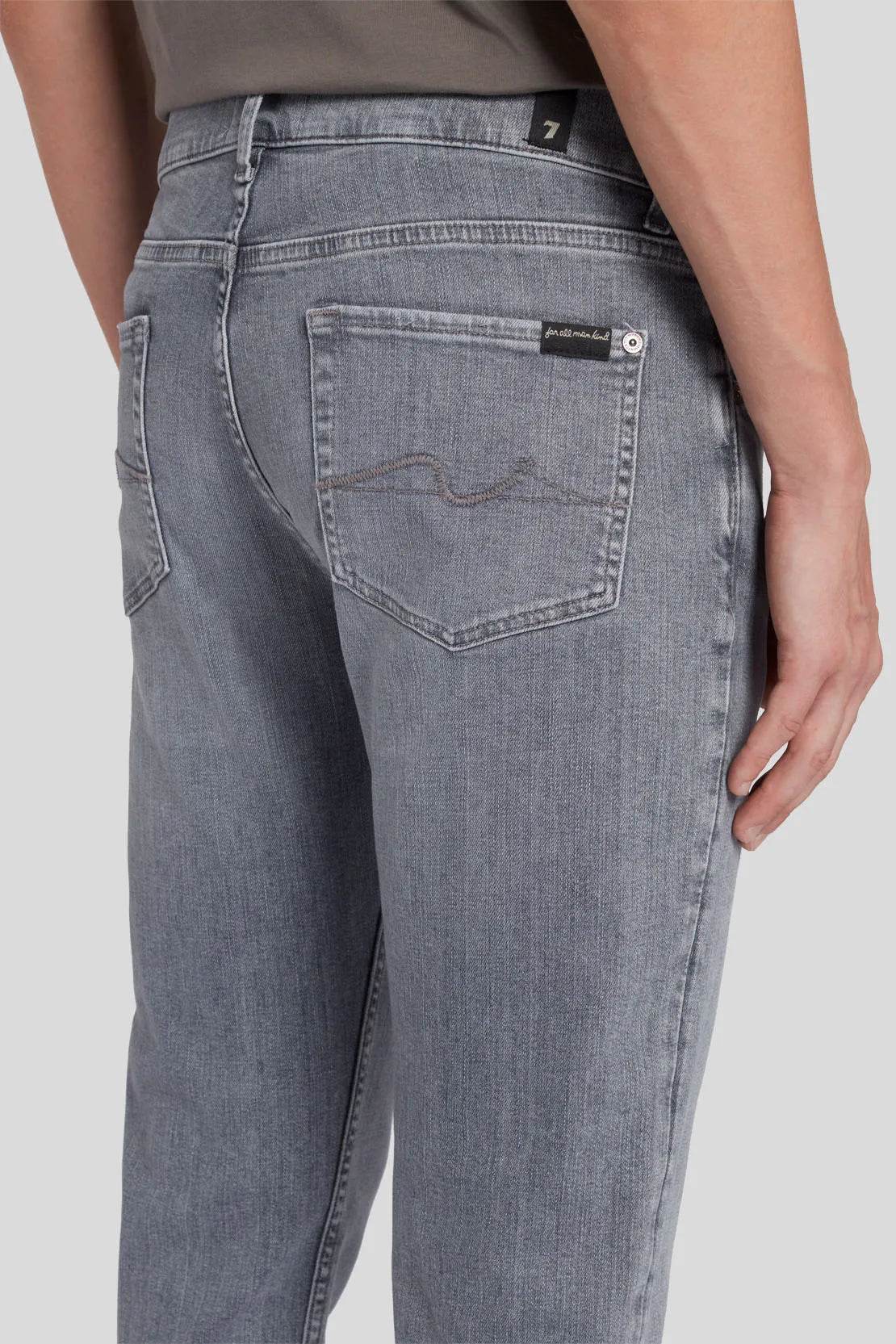 7 For All Mankind Slimmy Tapered jeans JSMXC110NT - GREY JSMXC110NT_6