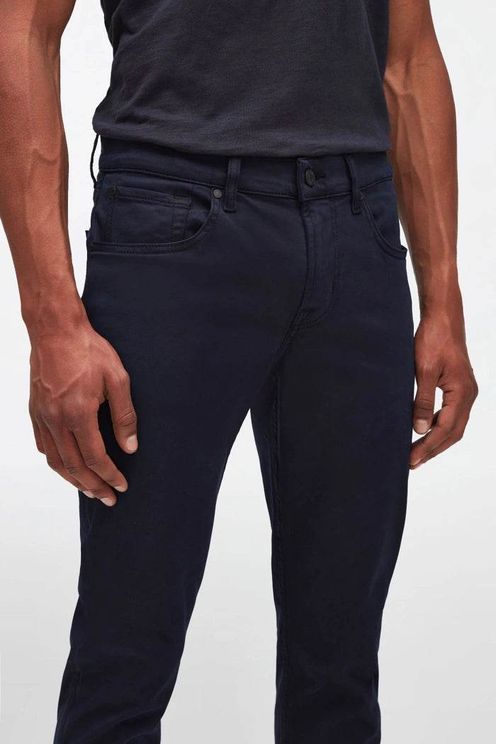 7 for All Mankind Slimmy Tapered Luxe Performance Plus - Navy JSMXV600NV_3