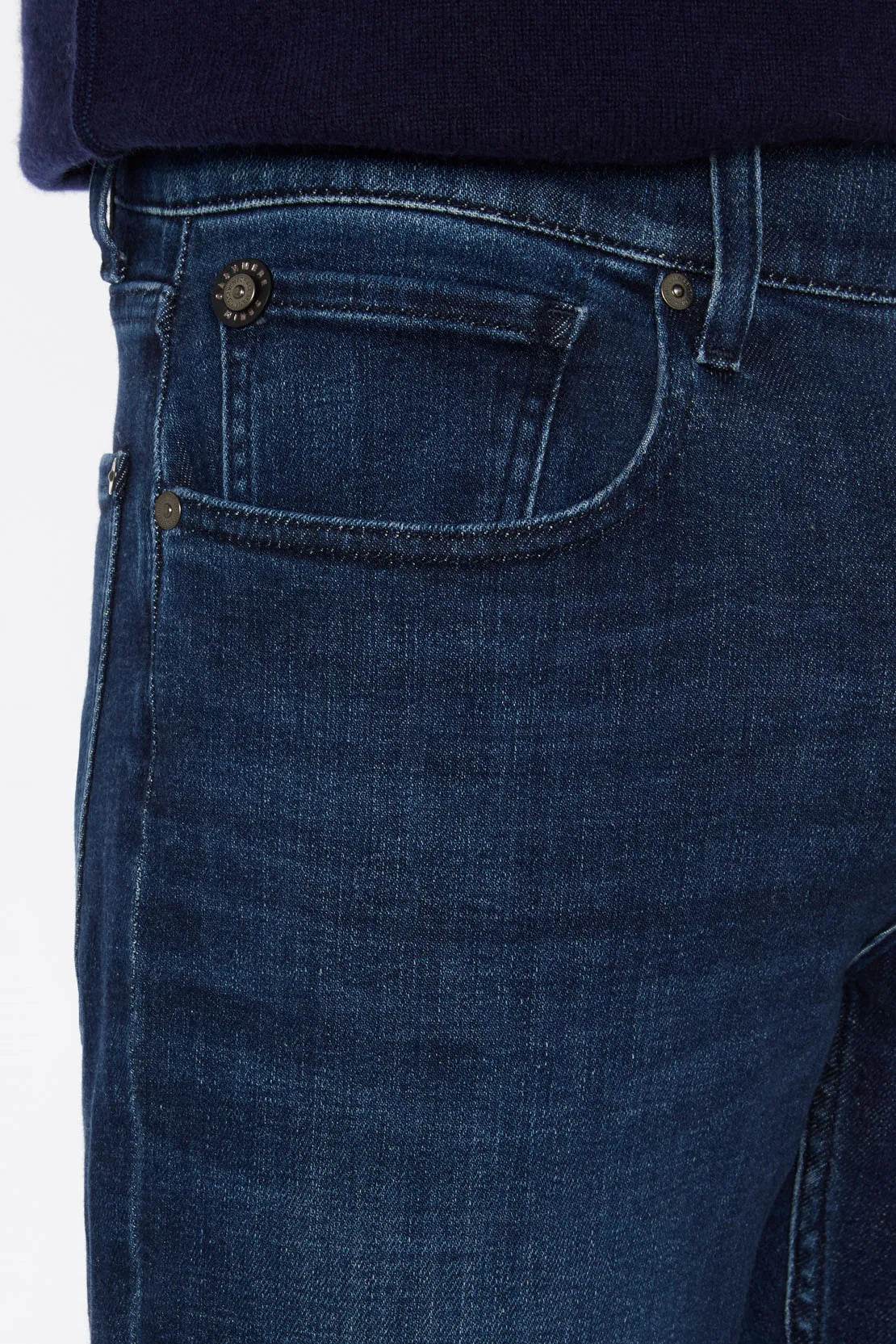 7 For All Mankind Standard Gregale Jeans - Dark Blue Jsmne050gl-3