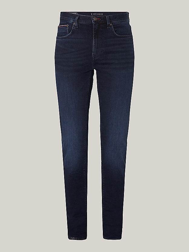 Tommy Hilfiger Bleecker Slim Faded Jeans - Iowa Blue Black MW0MW15593_1CS_alternate4