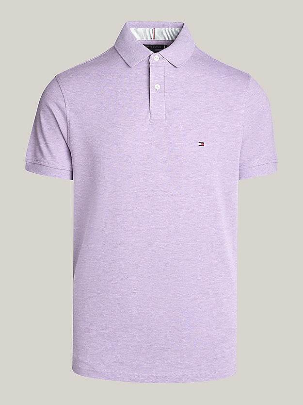 Tommy Hilfiger 1985 Collection Textured Pique Polo Shirt - Lavender MW0MW17770_W0A_alternate4