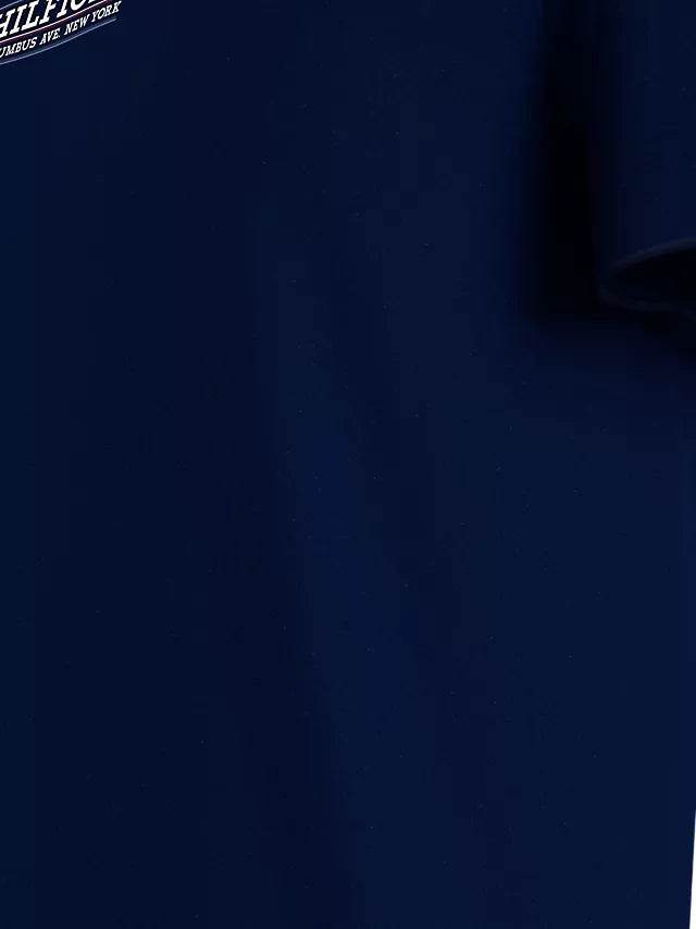 Tommy Hilfiger Small Hilfiger Tee - Desert Sky MW0MW34387DW5_D3_C4101