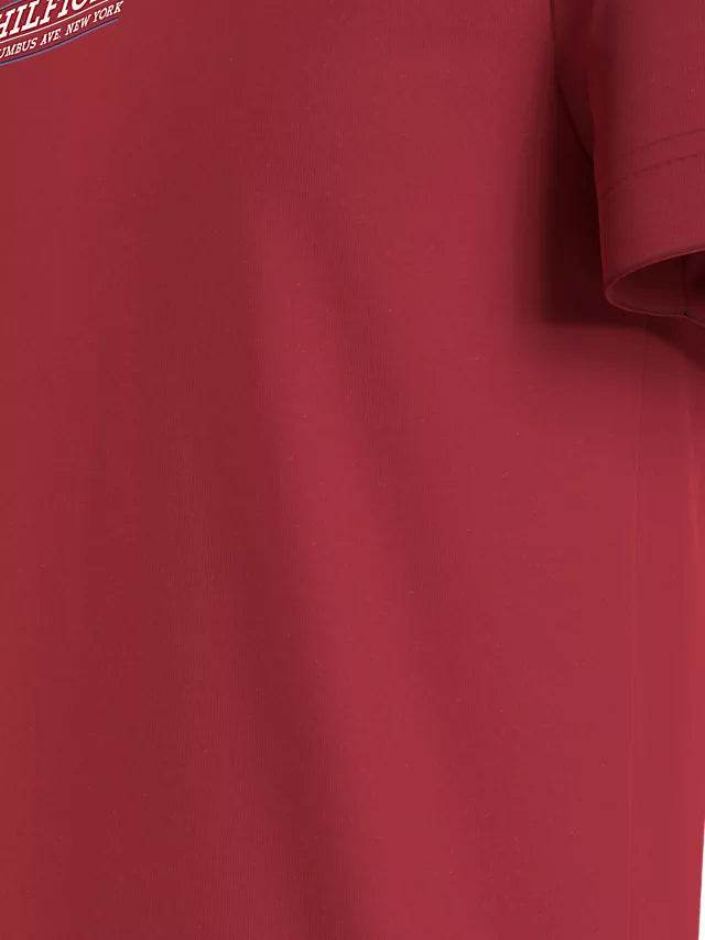 Tommy Hilfiger Small Hilfiger Tee - Red MW0MW34387XLG_D3_C4101