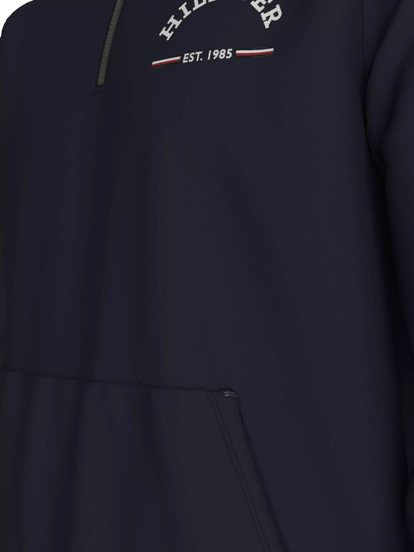 Tommy Hilfiger Oval Waffle Knit Mock Turtleneck Jumper - Desert Sky MW0MW35567DW5_D3_C4201