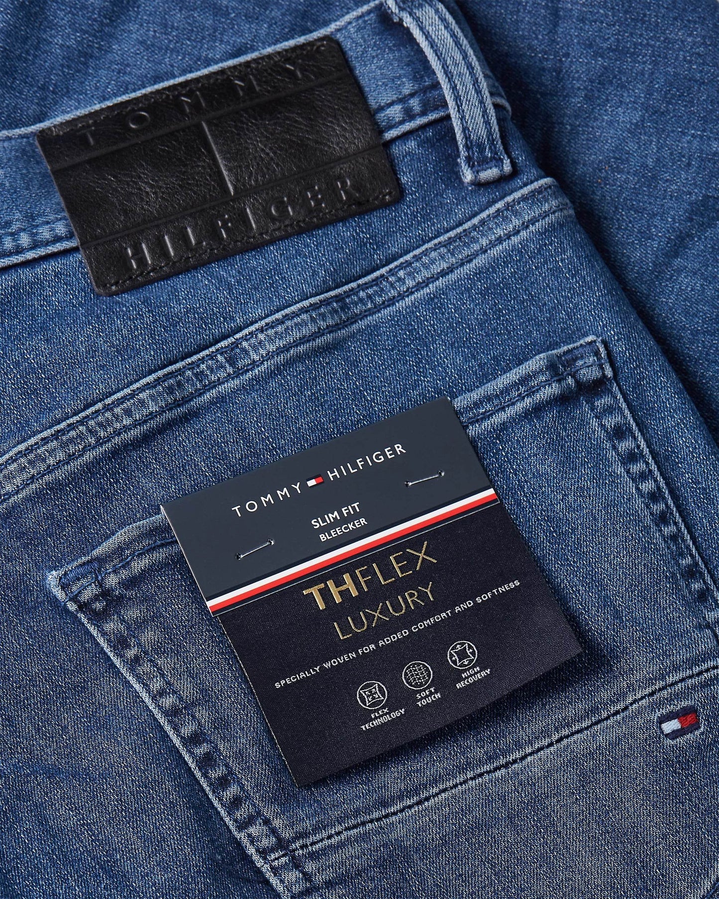 Tommy Hilfiger Th Flex Luxury Slim Bleecker Sstr jeans - Butler Blue MW0MW357311BE_D_C4201