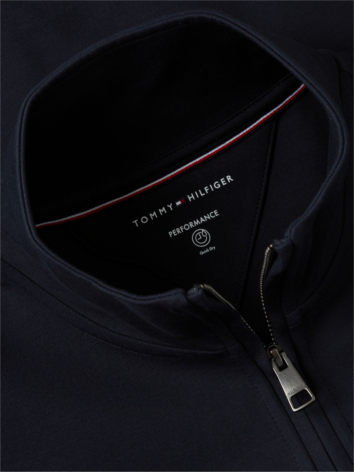 Tommy Hilfiger Essential Intechno Quarter-Zip - Navy MW0MW36510_DW5_alternate5_ay