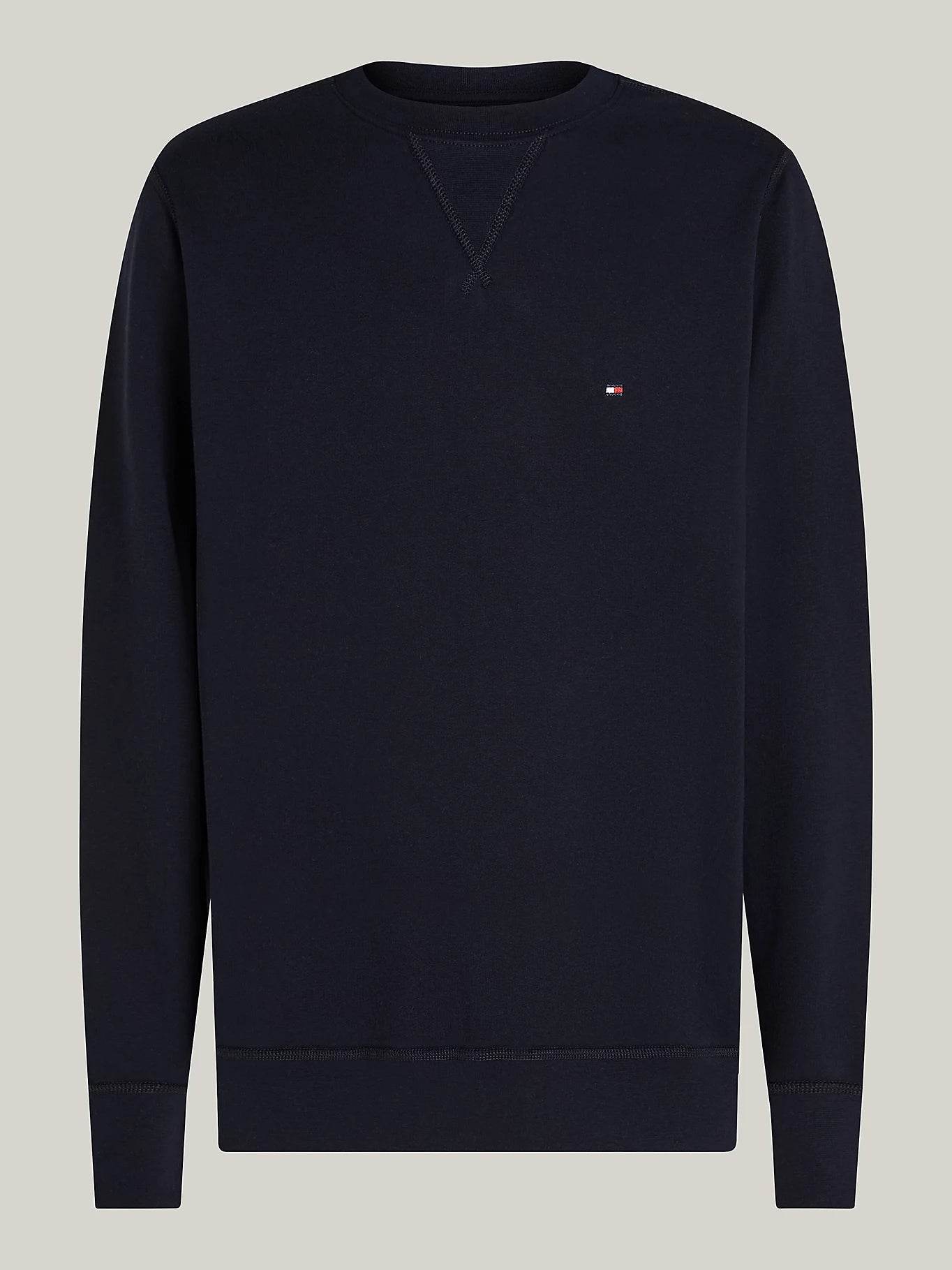 Tommy Hilfiger Fleece Crew Neck Sweatshirt - Desert Sky MW0MW37232_DW5_alternate4