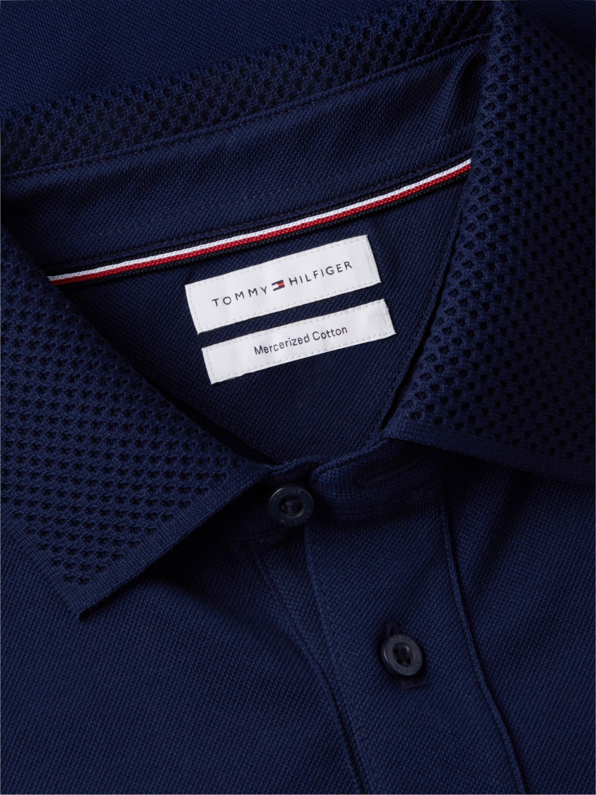 Tommy Hilfiger Regular Fit Long-Sleeve Polo - Carbon Navy MW0MW44649_DCC_alternate5_ay