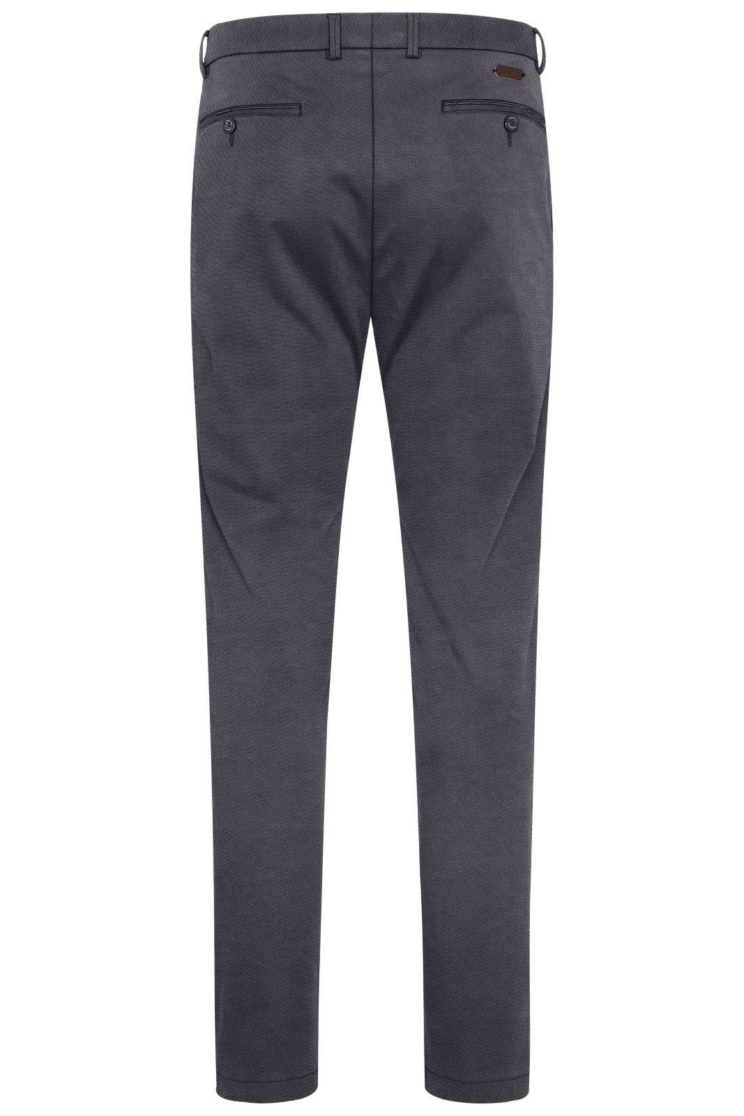 Bugatti Modern Fit Flat-front Chinos 4220 16224 - Grey bug_4220_16224_260_b_1