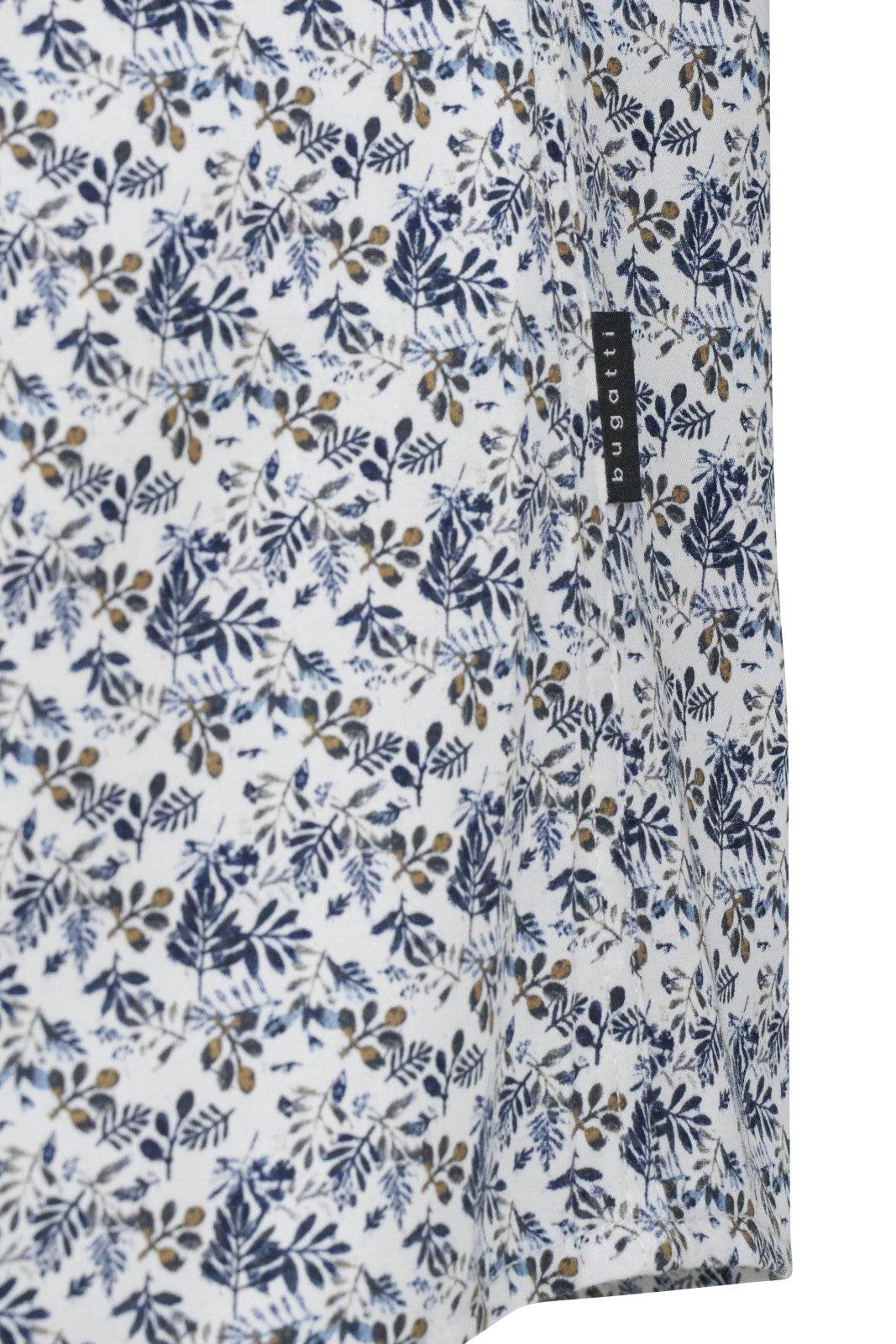 Bugatti Casual Long Sleeve Shirt 9750 78522c - Navy bug_9750_78522C_390_add1-c